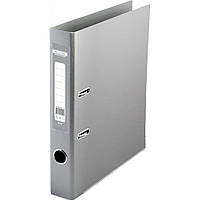 Папка - регистратор Buromax А4 double sided, 70мм, PP, gray, built-up BM.3001-09c l