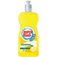 Средство для ручного мытья посуды Super Wash Лимон 500 мл 4820096034040 l