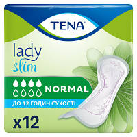 Урологические прокладки Tena Lady Slim Normal 12 шт. 7322540852127 l