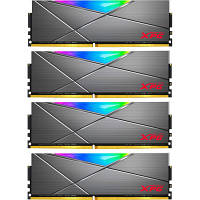 Модуль памяти для компьютера DDR4 32GB 4x8GB 3600 MHz XPG SpectrixD50 RGB Tungsten Gray ADATA