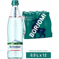Мінеральна вода Borjomi 0.5 газ скл l