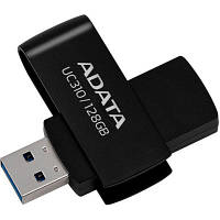 USB флеш наель ADATA 128GB UC310 USB 3.2 Black UC310-128G-RBK l