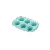 Форма для выпечки Ardesto Tasty Baking на 6 шт 30 x 21 x 4 см Silicon Blue AR2318T l