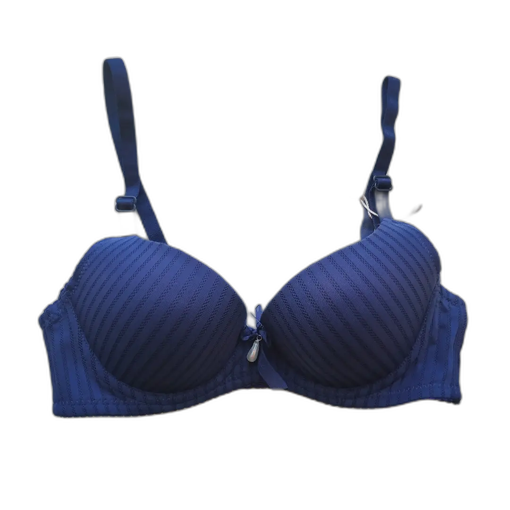 Синій бюстгальтер на тонкому поролоні 70А, фото 1