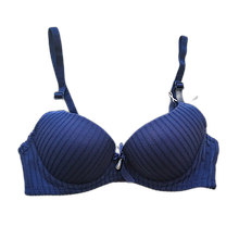 Бюстгальтер синій на тонкому поролоні 70А