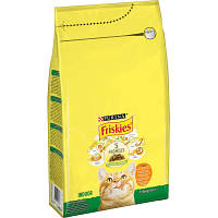 Сухий корм для кішок Purina Friskies Indoor з куркою та овочами 1.5 кг 7613031341887 l