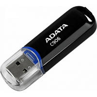 USB флеш наель ADATA 64GB C906 Black USB 2.0 AC906-64G-RBK l