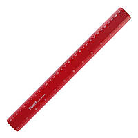 Линейка Axent plastic, 30cm, matt, burgundy 7530-04-А l