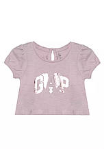 Дитяча футболка GAP 1159803602 (Рожевий, 0-3)