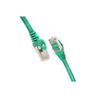 Патч-корд 1м S/FTP Cat 6 CU PVC 26AWG 7/0.16 green 2E 2E-PC6SFTPCOP-100GRN l