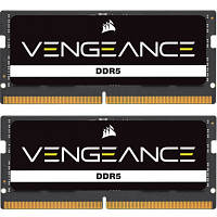 Модуль памяти для ноутбука SoDIMM DDR5 32GB 2x16GB 4800 MHz Vengeance Corsair CMSX32GX5M2A4800C40 l