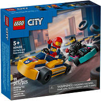 Конструктор LEGO City Картинг і гонщики 99 деталей 60400 l