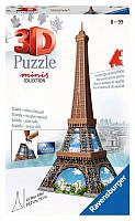 Пазл Ravensburger 3D Mini Buildings Eiffel Tower 54 детали (7086412)