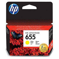 Картридж HP DJ No.655 Yellow DJ4615/4625/3525 CZ112AE l