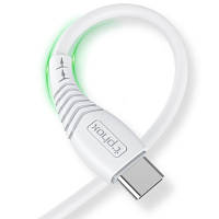 Дата кабель USB 2.0 AM to Type-C 1.0m Nature T-C830 White T-Phox T-C830 White l