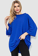 Туника однотонная Ager 102R362 4XL-5XL Электрик