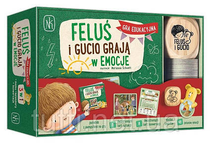 Наша книгарня, Feluś і Gucio грають в емоції, сімейну гру