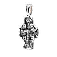 Православный крест Распятие Господне. Ангел Хранитель 131017 Оникс OB, код: 6735405