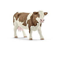 Schleich Farm World Симментальская корова статуэтка 13801 (7067967)