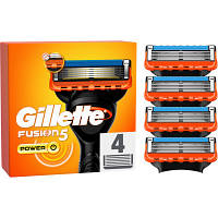 Сменные кассеты Gillette Fusion5 Power 4 шт. 7702018877591/7702018867219 m