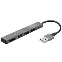 Концентратор Trust Halyx Aluminium 4-Port Mini USB Hub 23786_TRUST m