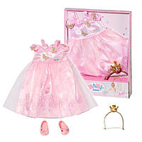 Baby Born Платье принцессы Deluxe одежда для куклы 43 см (7653377)