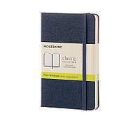 Moleskine классический гладкий блокнот сапфир карман (5985231)