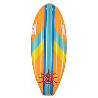 Bestway надувная доска для плавания оранжевая 114x46 см (7146868)
