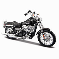 Maisto HD 2006 Dyna Street Bob автомобиль чёрный 1:18 (6522936)