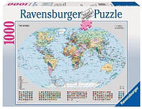 Ravensburger Политическая карта мира пазл 1000 деталей (1862090)