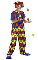 Цирковой клоун костюм ОДИН РАЗМЕР (6524229)