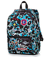 CoolPack, Cross, молодіжний рюкзак, Camo Blue (Бейджики)