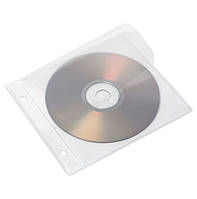 Bantex горох рукав для 1 CD/DVD у фользі 5 шт. (6755890)