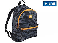 Milan Black Camouflage Рюкзак школьный 21 л черно-оранжевый (6671461)