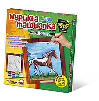 Mirage Hobby Книга для рисования выпуклой формы Набор для творческого рисования American Paint Horse (6375766)