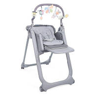 Стільчик для годування Chicco Polly Magic RELAX сірий (79502.21)