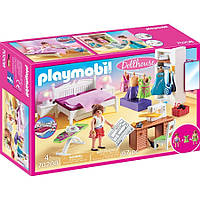 Playmobil Кукольный домик Спальня с швейным уголком 70208 (6628318)