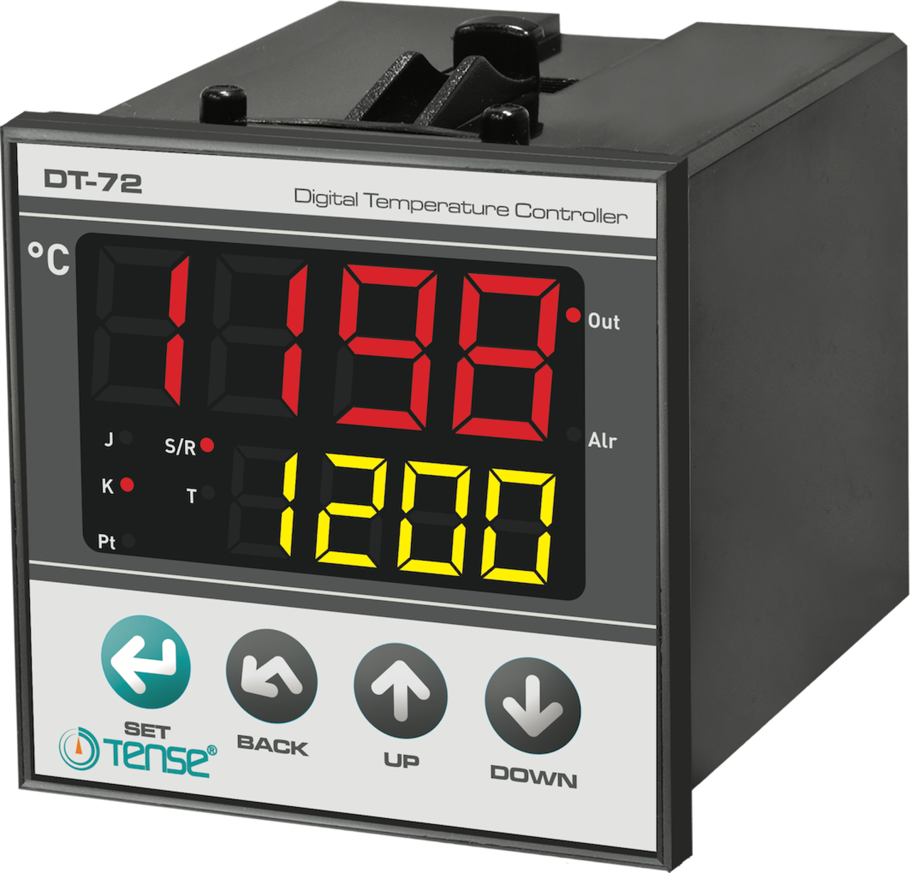 Температурный ПИД контроллер реле контроля температуры приборный щитовой 72х72 TENSE - фото 1 - id-p20818081