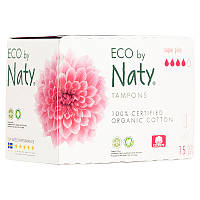 Гигиенические тампоны Eco by Naty Super Plus Digital, 4 капли, 15 шт