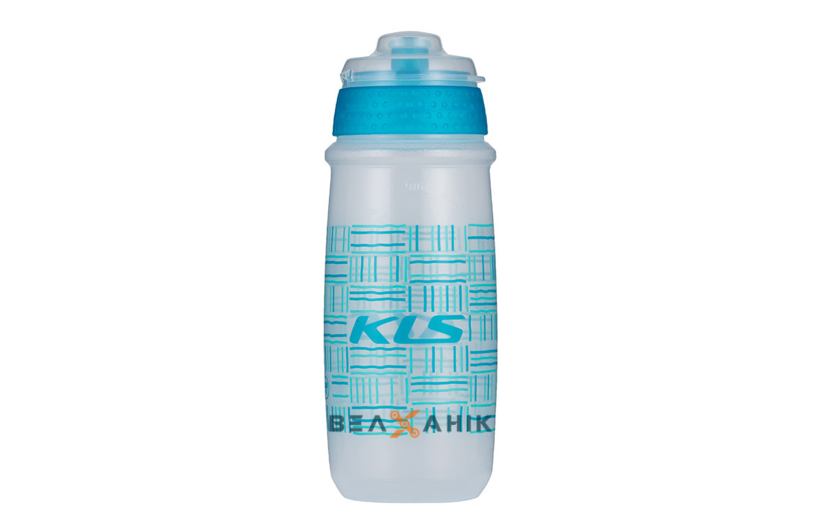 Фляга KLS Atacama 650 мл з кришкою бірюзова, фото 1