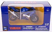 Даффи Yamaha мотоцикл металлическая модель 1:18 (6829618)