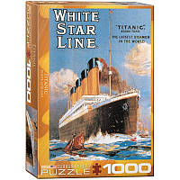 Еврографика Белая Звезда Титаник пазл 1000 деталей (6941701)