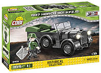 Коби Историческая коллекция Вторая мировая война 1937 г. Horch 901 Kfz.15 185 шт. (6927969)