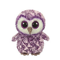 Ty Шапка Beanie Boos Purple Owl Moonlight талисман 24 см (7059480)