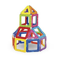 Магнитный конструктор Mag Building из пластиковых фигур в коробке 48 деталей для детского творчества «D-s»