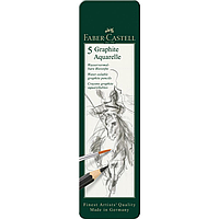 Faber-Castell Aquarelle карандаши акварельные графит 5 шт. (7073018)