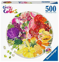 Ravensburger кольорова палітра фрукти та овочі 2D пазл 500 елементів (7126558)