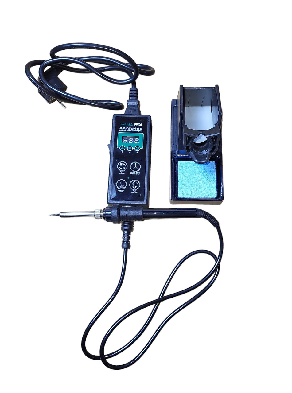 Станція паяльна портативна Yihuа 9936 45W (200-480°C), фото 1