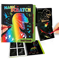 Magic Scratch Dino World творческий набор (7098606)