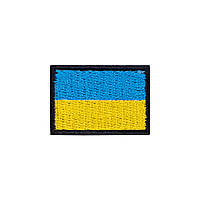 Нашивка на липучке Флаг Украины Синьо-жовтий